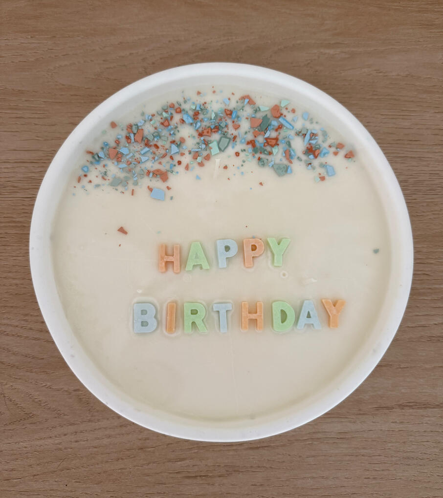 Happy Birthday Terrazzo Style